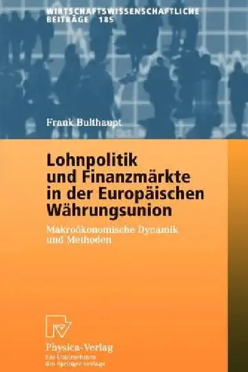 Cover of Lohnpolitik Und Finanzmärkte in Der Europäischen Währungsunion