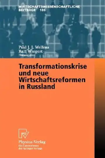 Cover of Transformationskrise Und Neue Wirtschaftsreformen in Russland