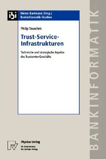 Cover of Trust-Service-Infrastrukturen
