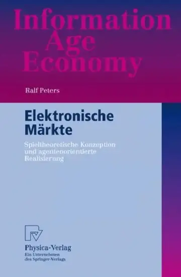 Cover of Elektronische Märkte
