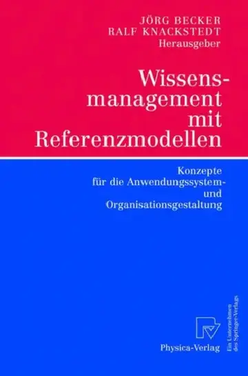Cover of Wissensmanagement Mit Referenzmodellen