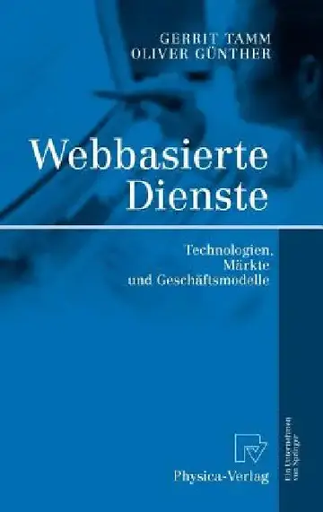 Cover of Webbasierte Dienste