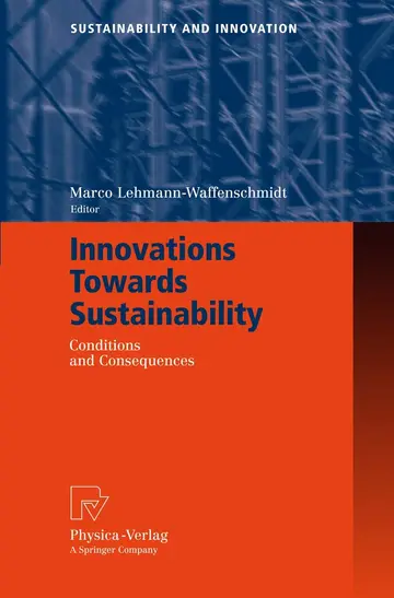 Cover of Innovations Towards Sustainability