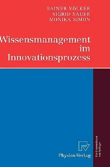 Cover of Wissensmanagement Im Innovationsprozess