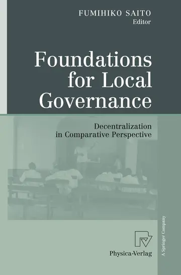 Cover of Foundations for Local Governance
