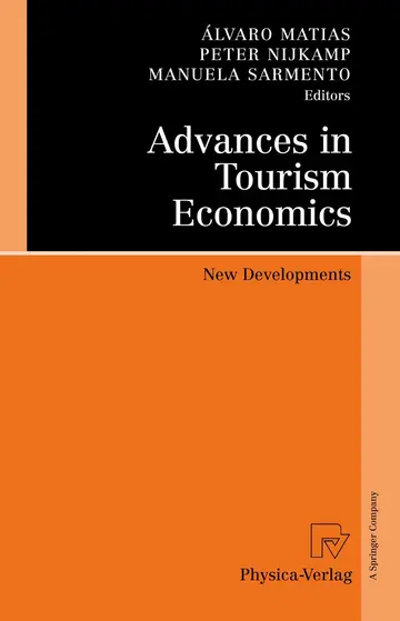 Cover of Advances in Tourism Economics