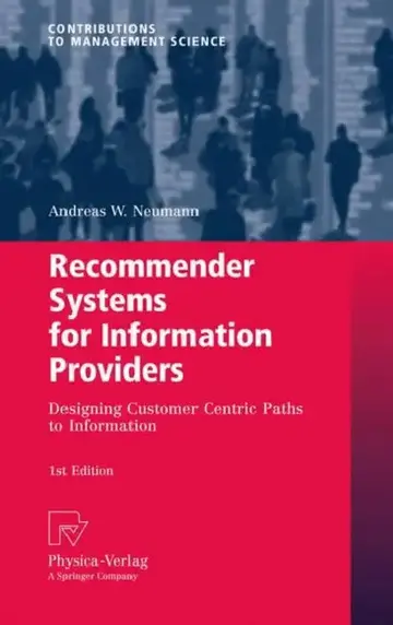 Cover of Recommender Systems for Information Providers