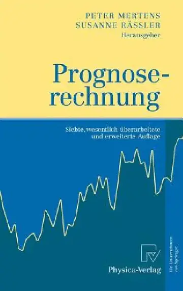 Cover of Prognoserechnung