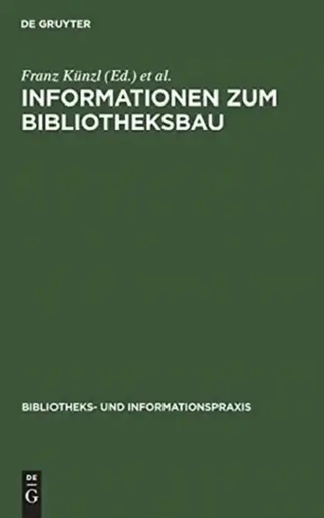 Cover of Informationen zum Bibliotheksbau
