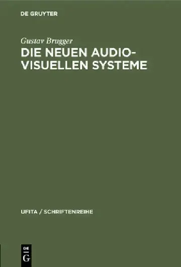 Cover of Die Neuen Audio-Visuellen Systeme