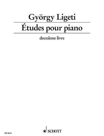 Cover of Etudes Pour Piano