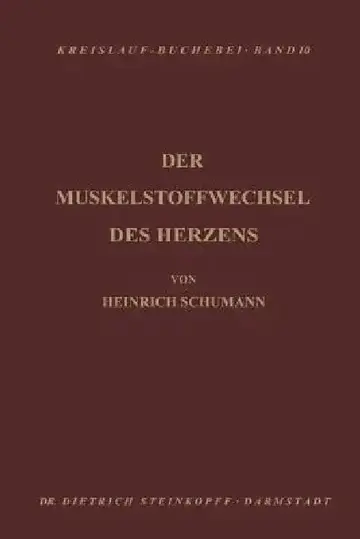 Cover of Der Muskelstoffwechsel Des Herzens