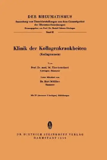 Cover of Klinik Der Kollagenkrankheiten (Kollagenosen)