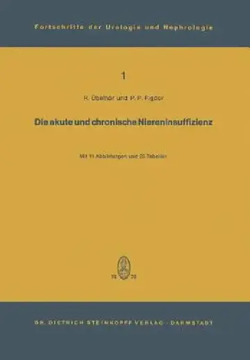 Cover of Die Akute Und Chronische Niereninsuffizienz