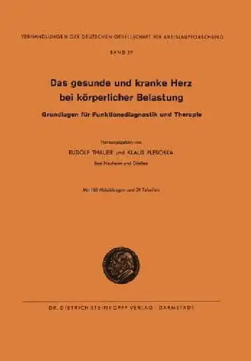 Cover of Das Gesunde Und Kranke Herz Bei Körperlicher Belastung