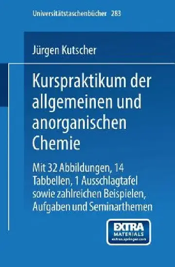Cover of Kurspraktikum Der Allgemeinen Und Anorganischen Chemie