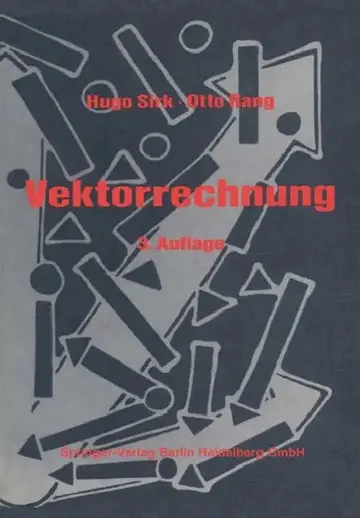 Cover of Einführung in Die Vektorrechnung