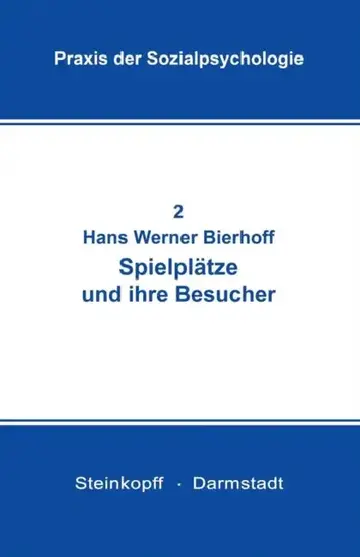 Cover of Spielplätze Und Ihre Besucher