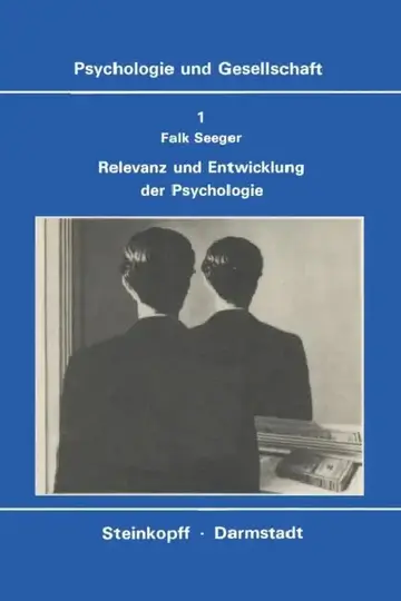 Cover of Relevanz Und Entwicklung Der Psychologie