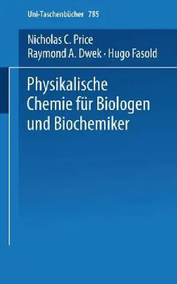 Cover of Physikalische Chemie Für Biologen Und Biochemiker
