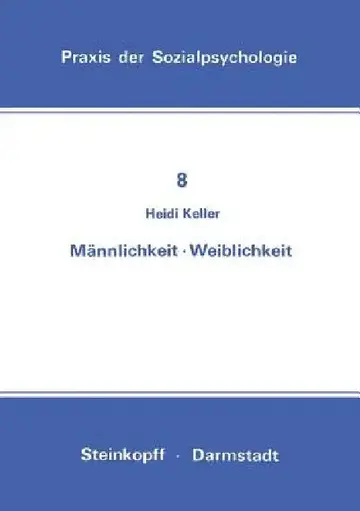 Cover of Männlichkeit Weiblichkeit