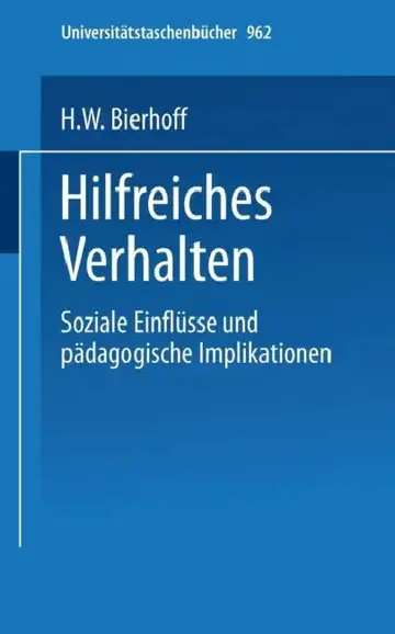 Cover of Hilfreiches Verhalten