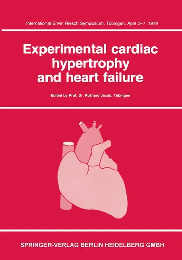 Cover of Experimental Cardiac Hypertrophy and Heart Failure