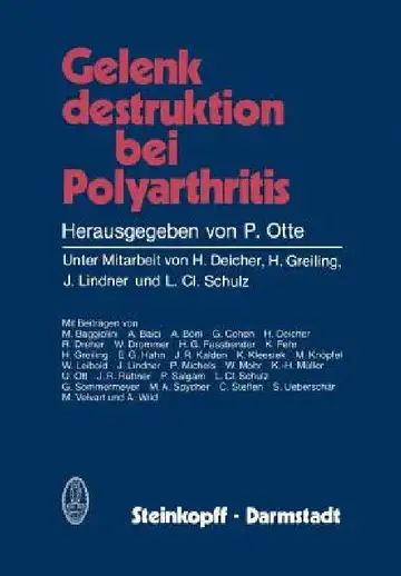 Cover of Gelenkdestruktion Bei Polyarthritis