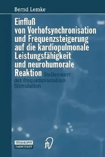 Cover of Einfluß Von Vorhofsynchronisation Und Frequenzsteigerung Auf Die Kardiopulmonale Leistungsfähigkeit Und Neurohumorale Reaktion