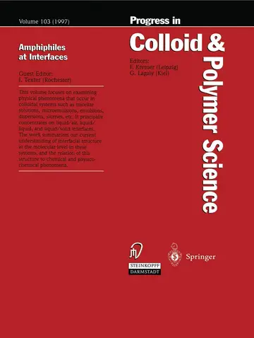 Cover of Amphiphiles at Interfaces