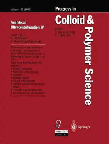 Cover of Analytic Ultracentrifugation IV