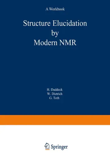 Cover of Structure Elucidation by Modern NMR
