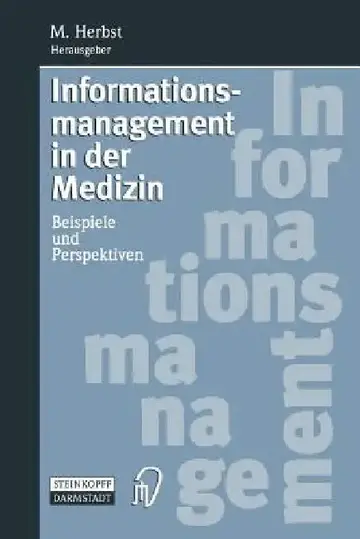 Cover of Informationsmanagement in Der Medizin