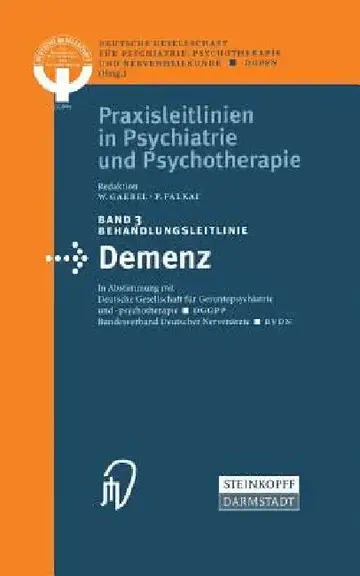 Cover of Behandlungsleitlinie Demenz