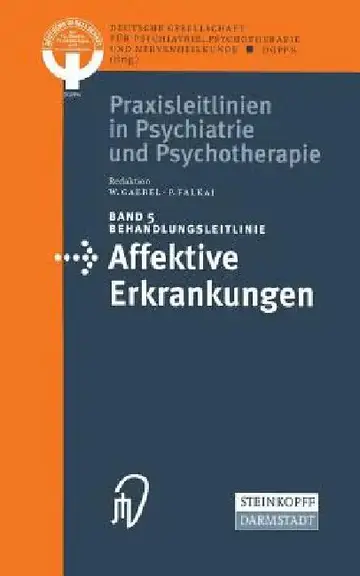 Cover of Behandlungsleitlinie Affektive Erkrankungen