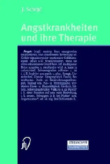 Cover of Angstkrankheiten Und Ihre Therapie