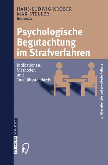 Cover of Psychologische Begutachtung Im Strafverfahren
