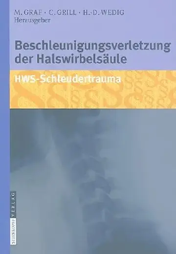 Cover of Beschleunigungsverletzung Der Halswirbelsäule