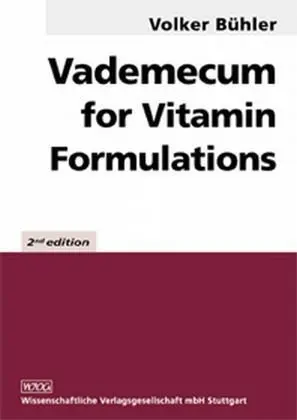 Cover of Vademecum for Vitamin Formulations