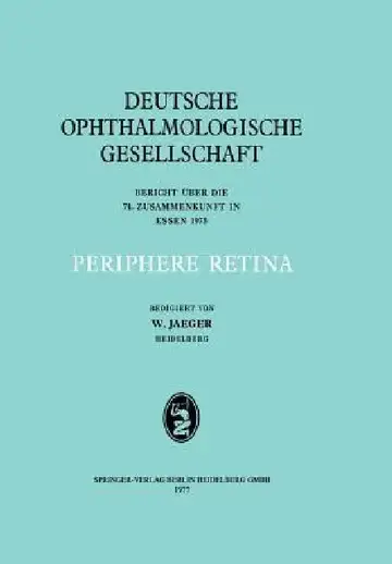 Cover of Periphere Retina
