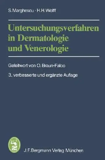 Cover of Untersuchungsverfahren in Dermatologie Und Venerologie
