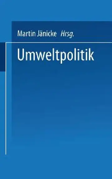 Cover of Umweltpolitik