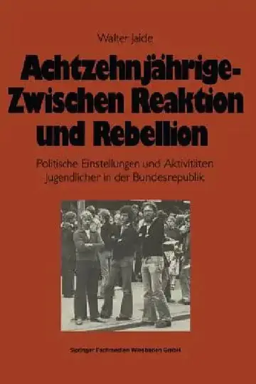 Cover of Achtzehnjährige -- Zwischen Reaktion Und Rebellion