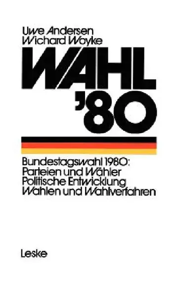 Cover of Wahl '80