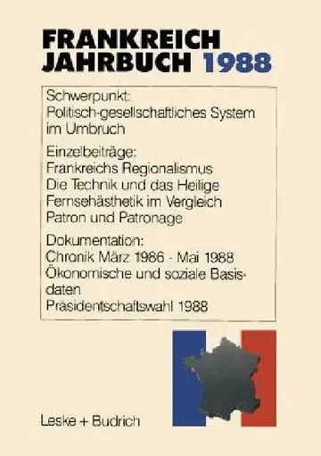 Cover of Frankreich-Jahrbuch 1988