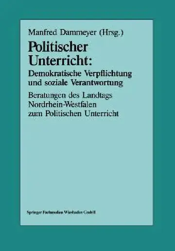 Cover of Politischer Unterricht
