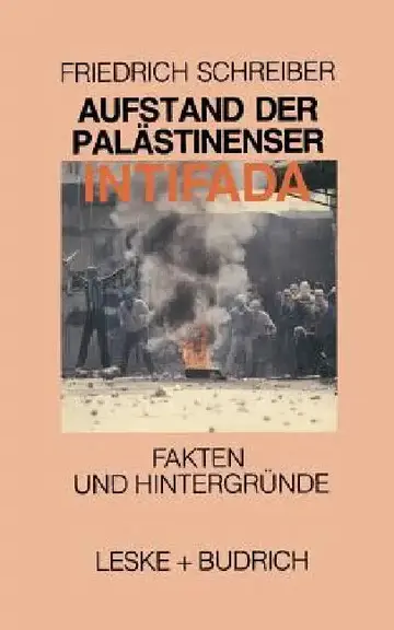 Cover of Aufstand Der Palästinenser Die Intifada