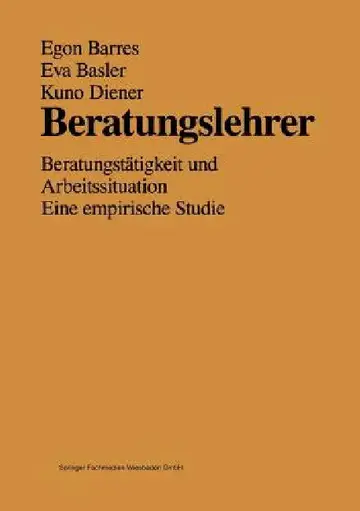 Cover of Beratungslehrer