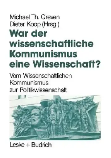 Cover of War Der Wissenschaftliche Kommunismus Eine Wissenschaft?
