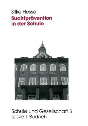 Cover of Suchtprävention in Der Schule